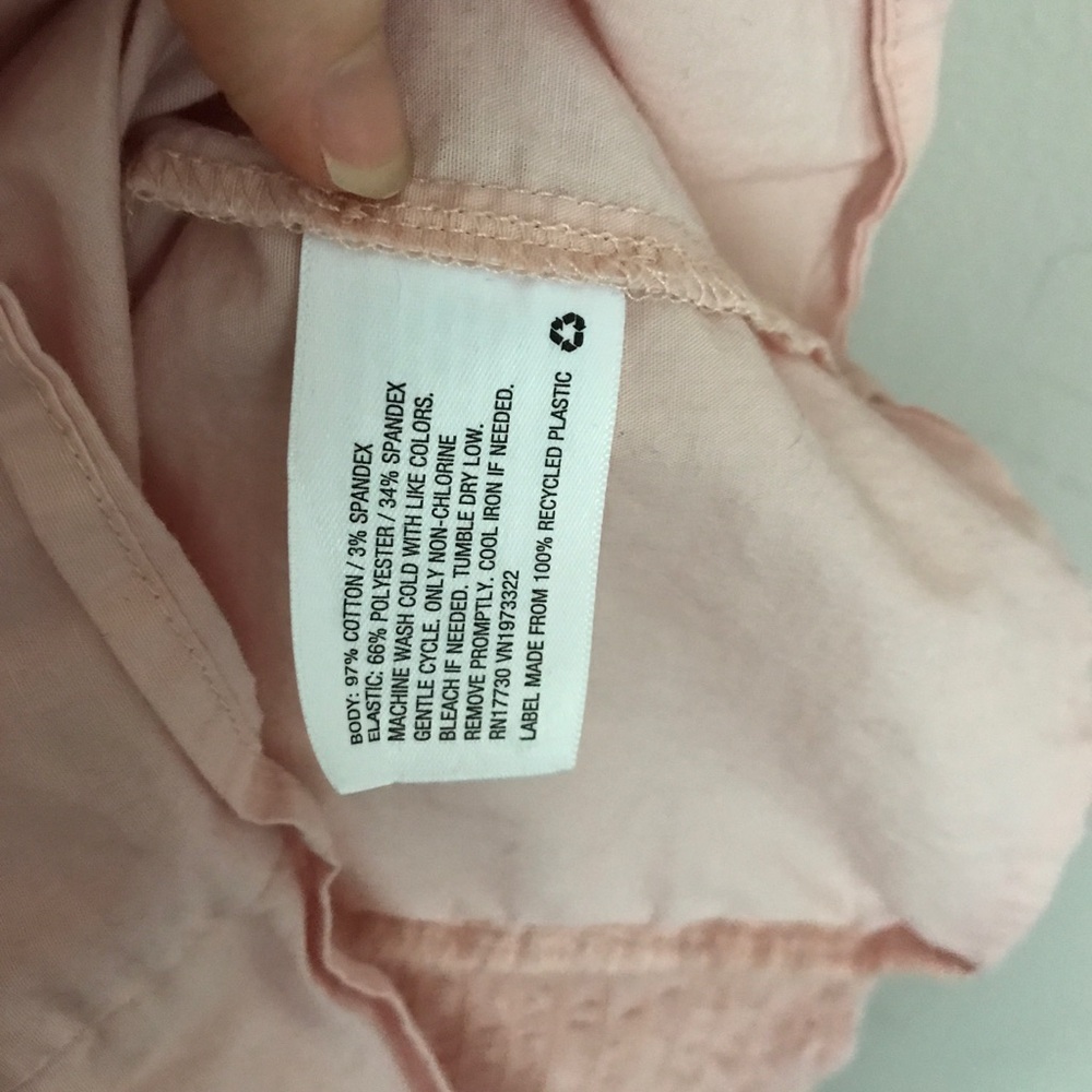 Wild Fable Pink Ruffled Crop Top (XL) - Picture 7 of 10